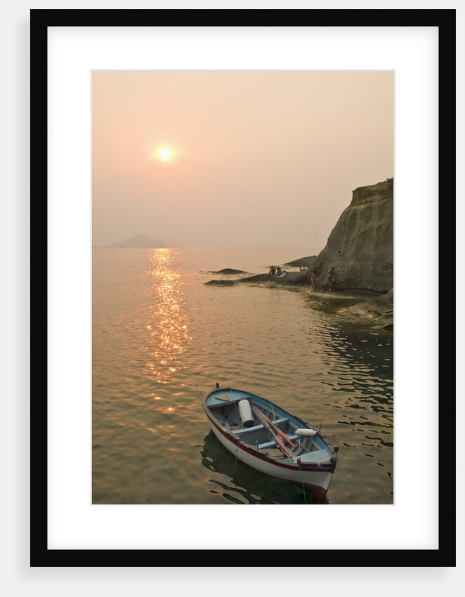 Sunset at Pollara, Sicily, Italy by Anonymous