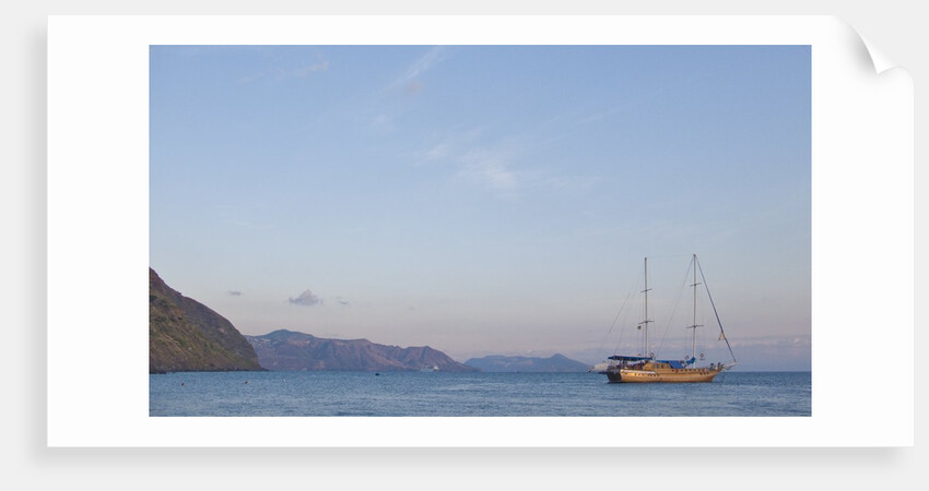 Tallship at Rinella, Sicily, Italy by Anonymous