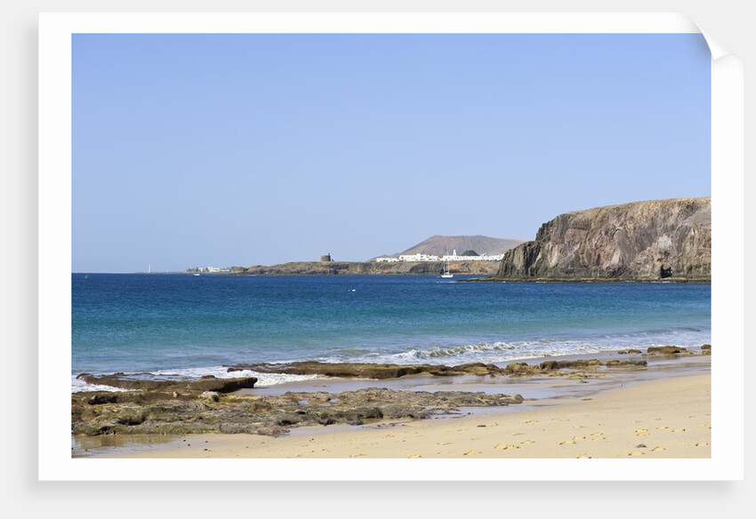 Beach at Papagayo natural Park, Lanzarote, Yaiza, Spain by Anonymous