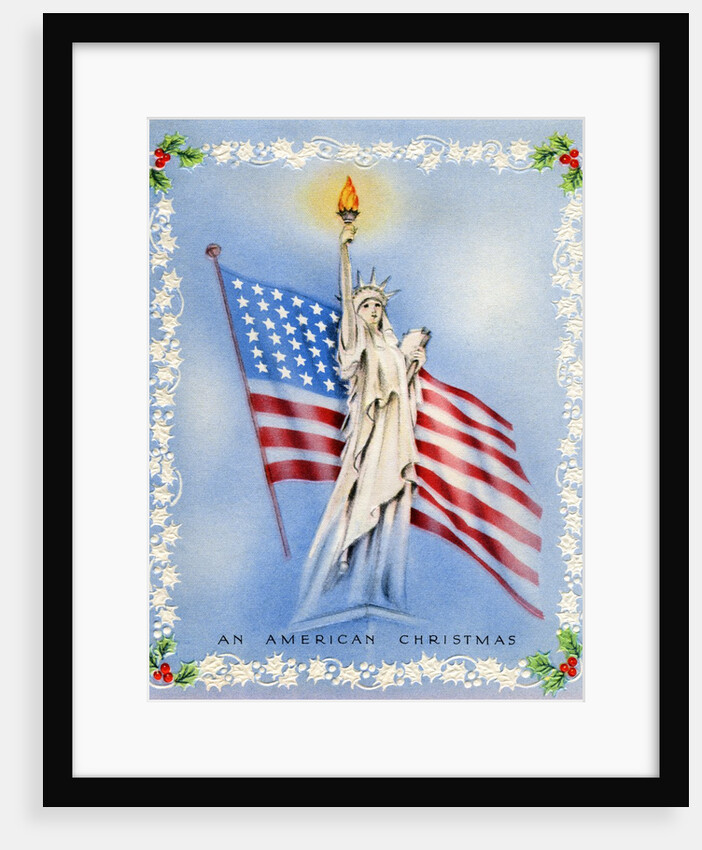 An American Christmas illustration by Anonymous