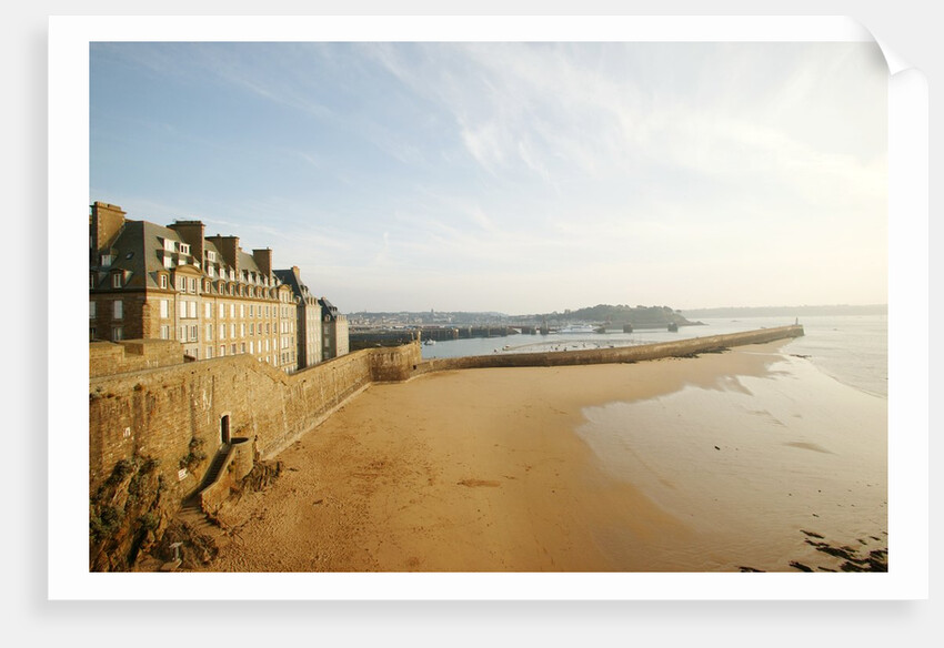 Old town, St. Malo, France by Anonymous