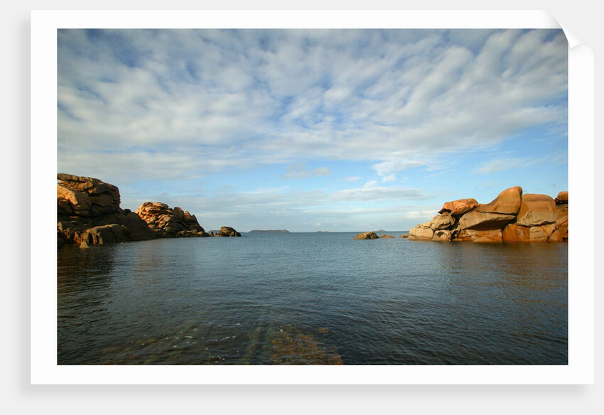 Pink granite coast, Ploumanach, France by Anonymous
