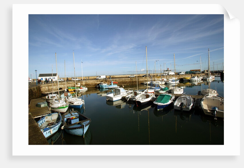 Seaport at Groix island, France by Anonymous