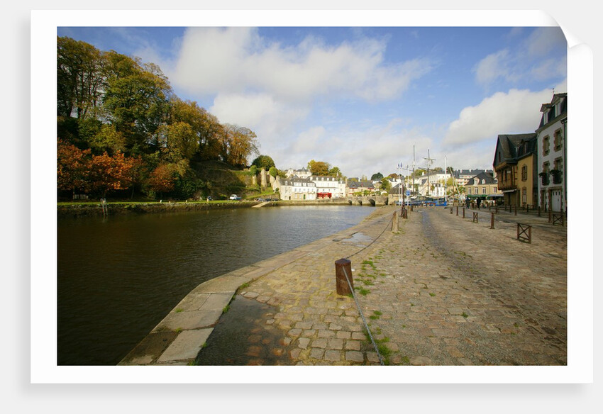Old town, Morbihan Gulf, Auray, France by Anonymous