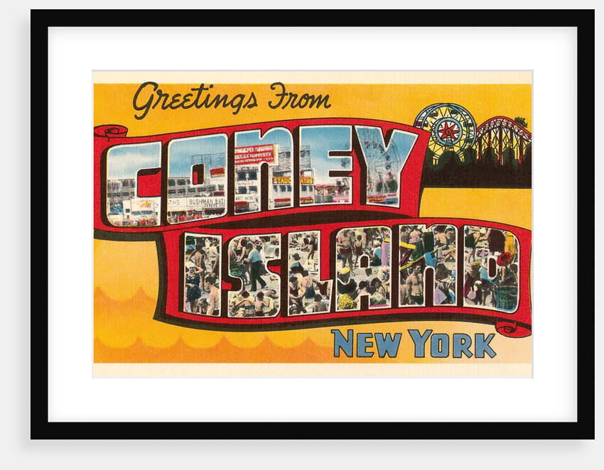 Greetings from Coney Island, New York by Anonymous