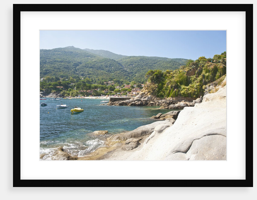 Sea coast, Capo Sant'Andrea, Italy by Anonymous