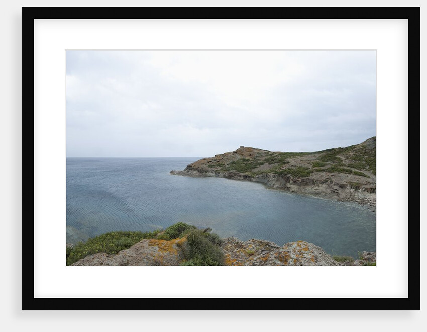 Sea coast, Porto Ferro, Alghero, Sardinia, Italy by Anonymous