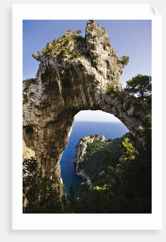 Arco Naturale, Capri, Capri Island, Campania, Italy by Anonymous