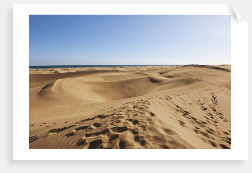Sand dunes, Maspalomas, Gran Canaria, Spain by Anonymous
