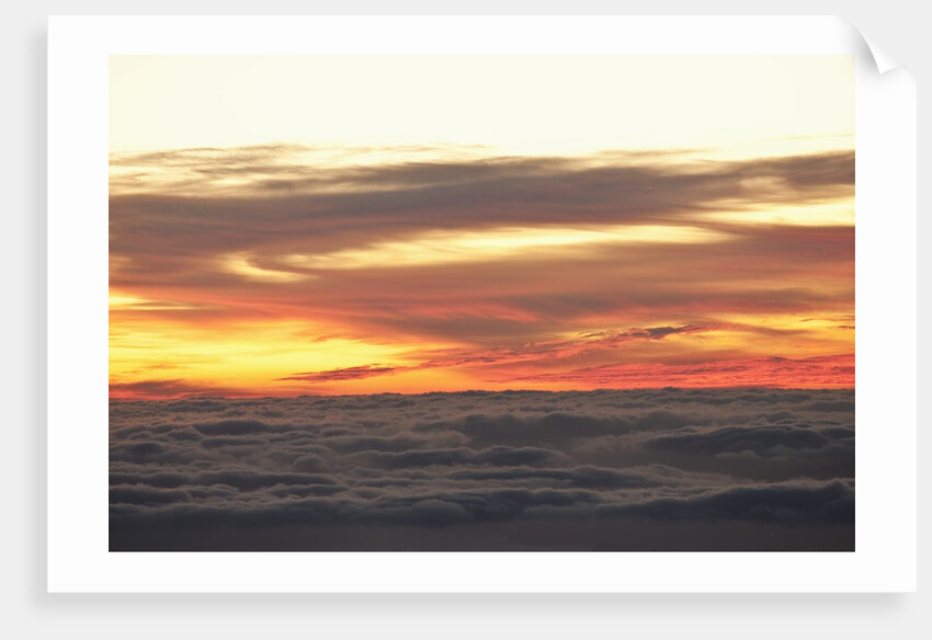 Sea at sunset, Teide National Park, Tenerife, Canary Islands, Spain by Anonymous
