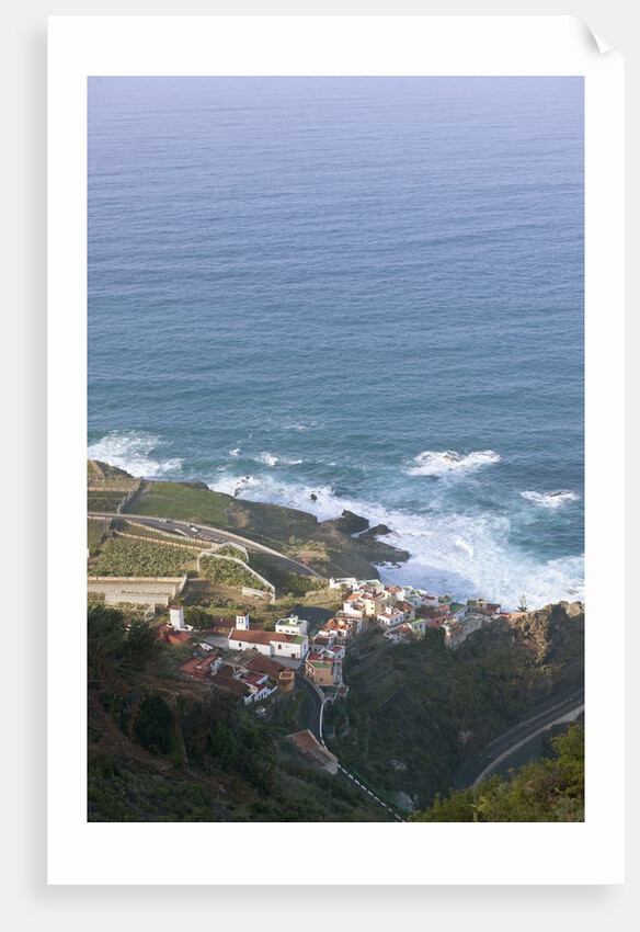 Lookout over Garachico coastline, Tenerife, Canary Islands, Spain by Anonymous