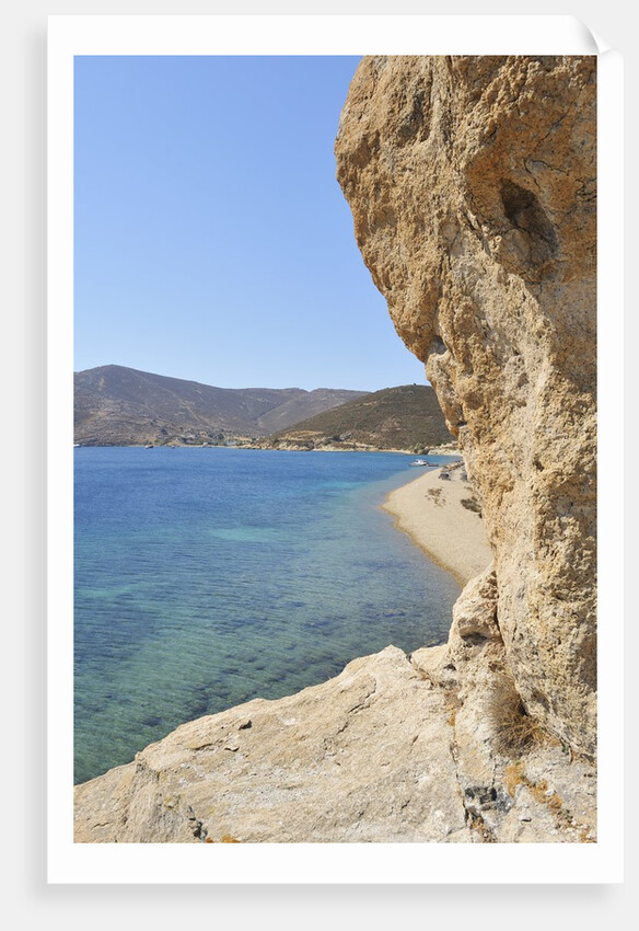 Petra Beach, Patmos, Dodecanese, Greece by Anonymous
