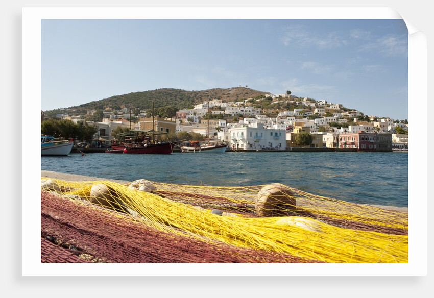View of Agia Marina, Leros, Dodecanese, Greece by Anonymous