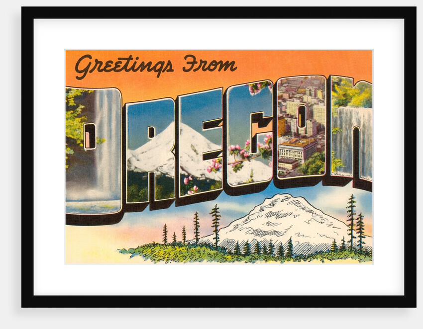 Greetings from Oregon by Anonymous