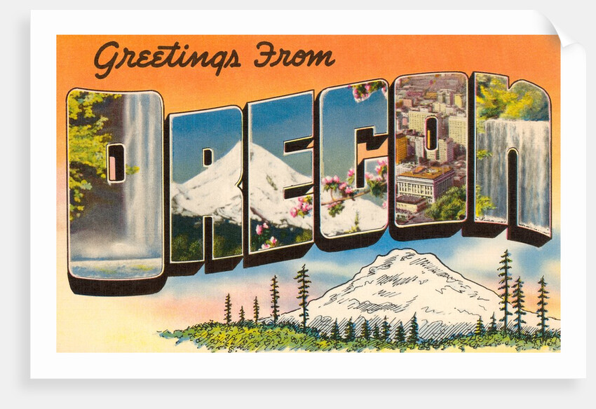 Greetings from Oregon by Anonymous