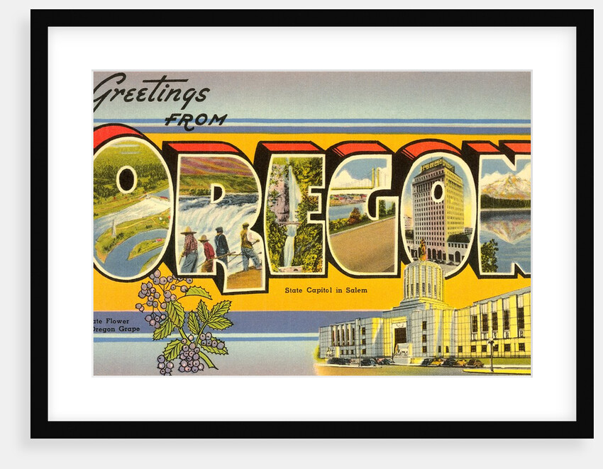 Greetings from Oregon by Anonymous