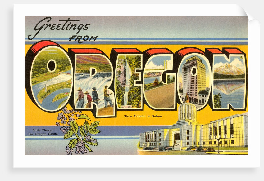 Greetings from Oregon by Anonymous