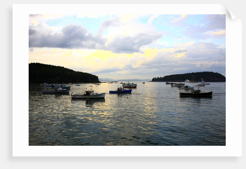 Boats on water, Acadia National Park, Maine, USA by Anonymous