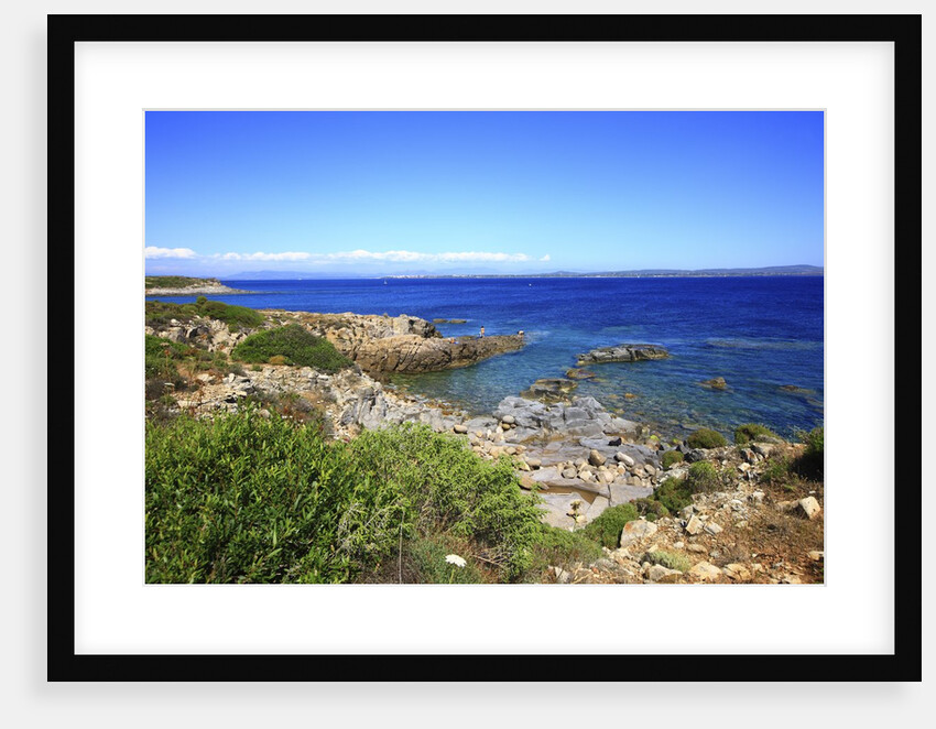 Rocky coastline, San Pietro island, Carloforte, Sardinia, Italy by Anonymous