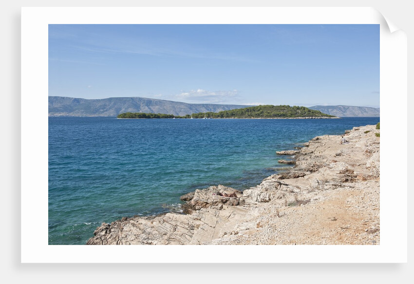 Coastline, near Vrboska, Hvar Island, Croatia by Anonymous