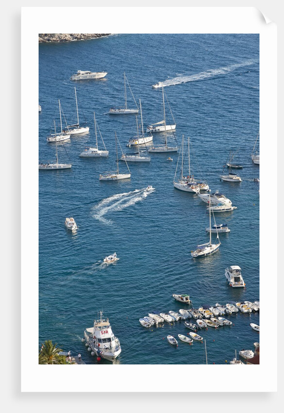Boats in port, Hvar Town, Hvar Island, Croatia by Anonymous