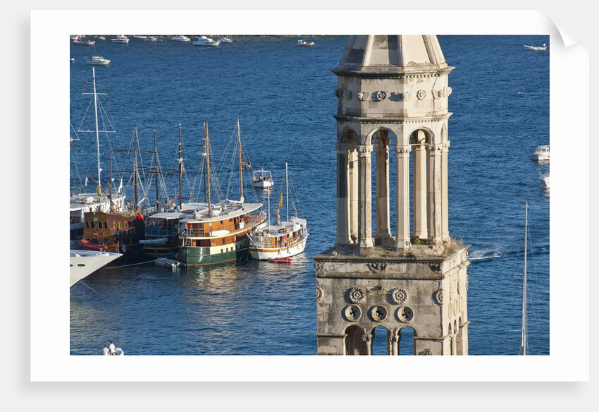 Dominican monastery bell tower, Hvar Town, Hvar Island, Croatia by Anonymous
