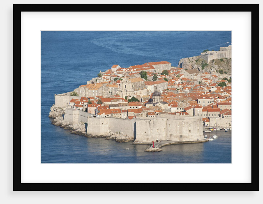 View of old town, Dubrovnik, Croatia by Anonymous
