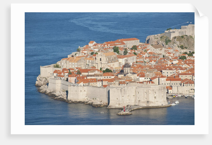 View of old town, Dubrovnik, Croatia by Anonymous