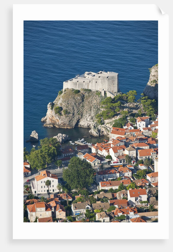View of old town, Dubrovnik, Croatia by Anonymous
