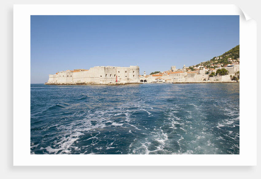 Fortified port, Dubrovnik, Croatia by Anonymous