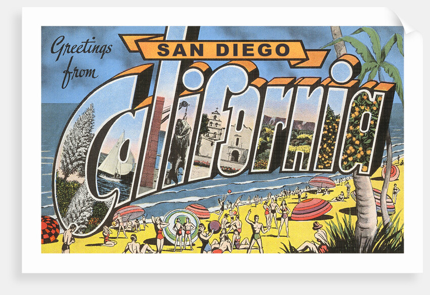 Greetings from San Diego, California by Anonymous