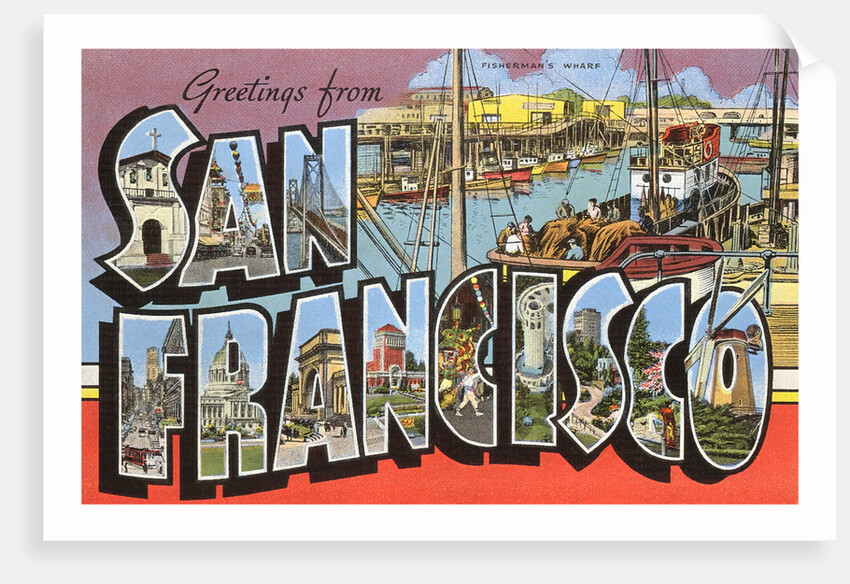 Greetings from San Francisco, California by Anonymous