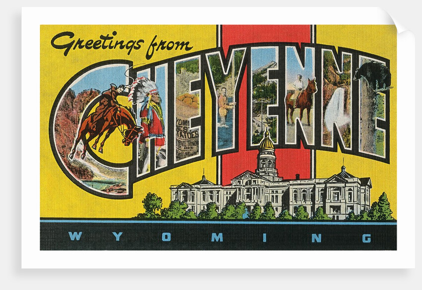 Greetings from Cheyenne, Wyoming by Anonymous