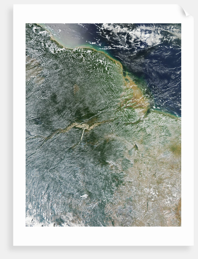 Clouds over the Amazon by Anonymous