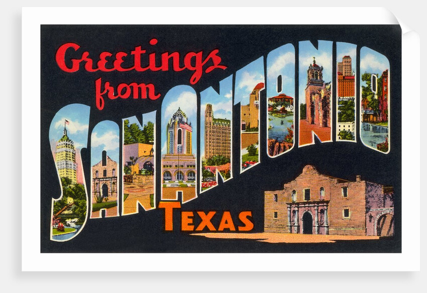 Greetings from San Antonio, Texas by Anonymous