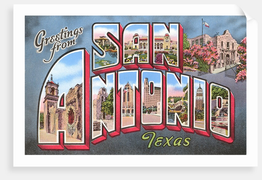 Greetings from San Antonio, Texas by Anonymous