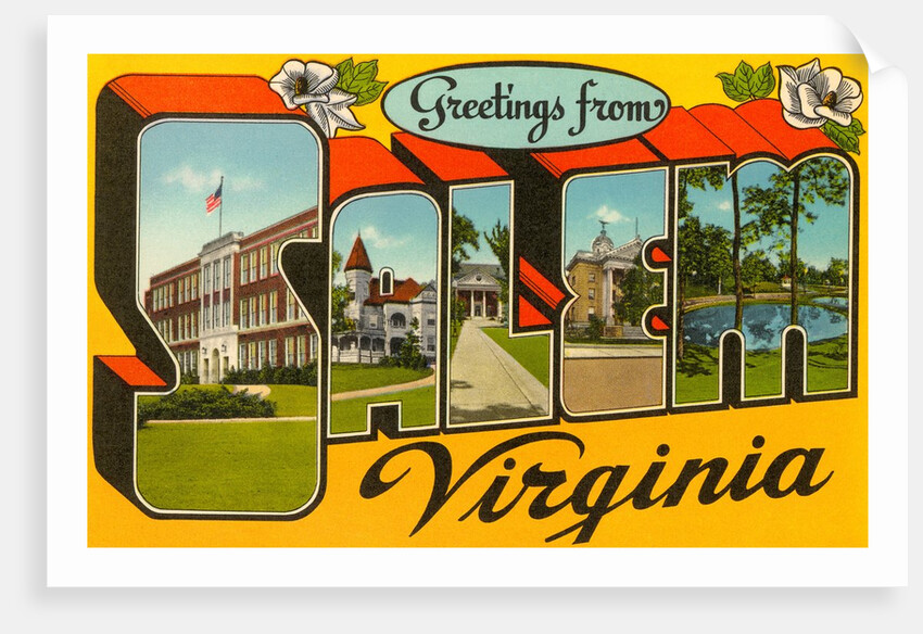 Greetings from Salem, Virginia by Anonymous