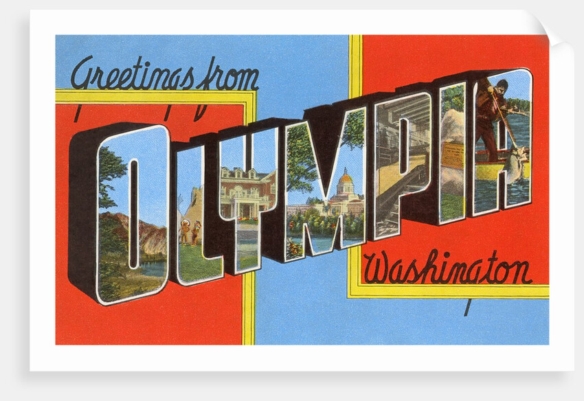 Greetings from Olympia, Washington by Anonymous