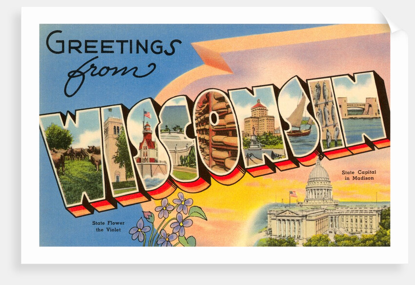 Greetings from Wisconsin by Anonymous