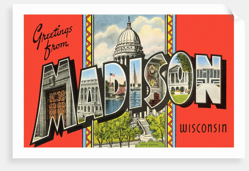 Greetings from Madison, Wisconsin by Anonymous