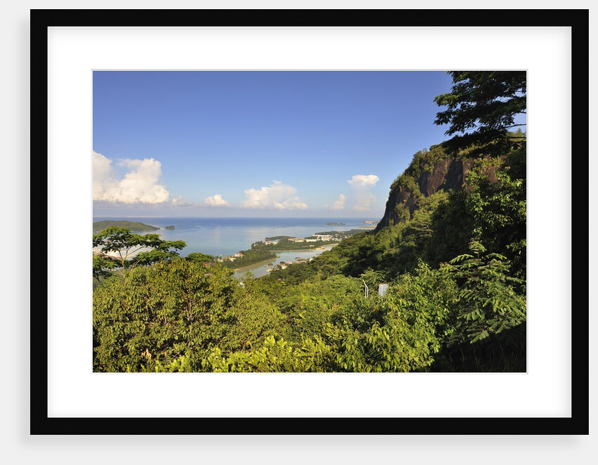 Victoria Harbor view from Bellevue, Mahe, Seychelles, Indian Ocean islands by Anonymous