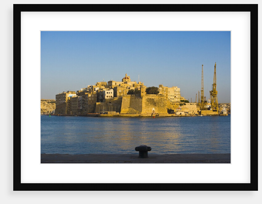 View of Senglea from Grand Harbor, La Valletta, Malta by Anonymous