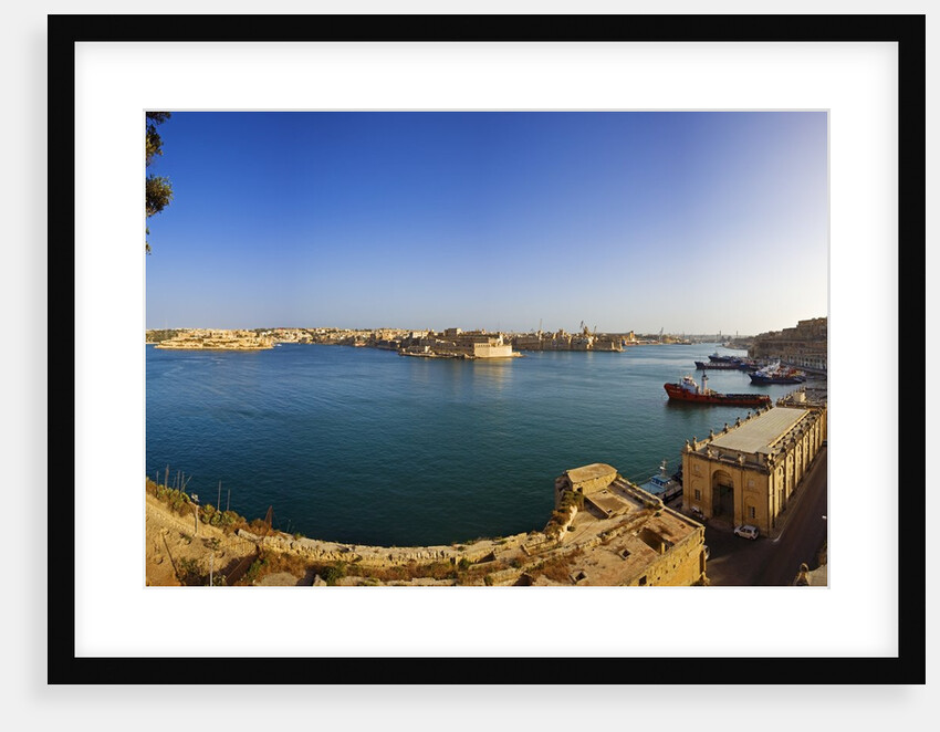 View of Grand Harbor, Vittoriosa and Senglea, La Valletta, Malta by Anonymous