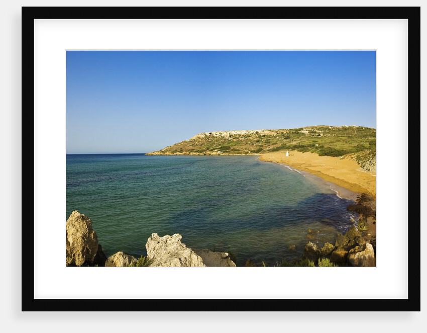 View of Ramla Bay beach, Gozo, Malta by Anonymous