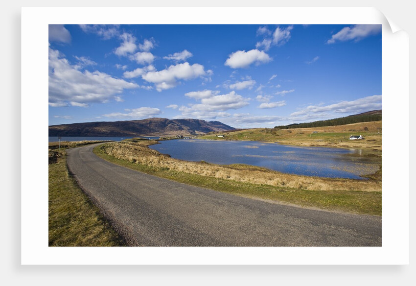 Road by lake,Applecross, Scotland, United Kingdom by Anonymous
