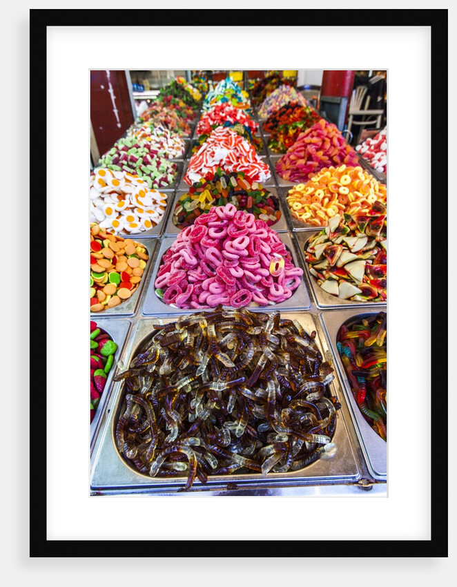 Assorted candies in Carmel Market by Anonymous