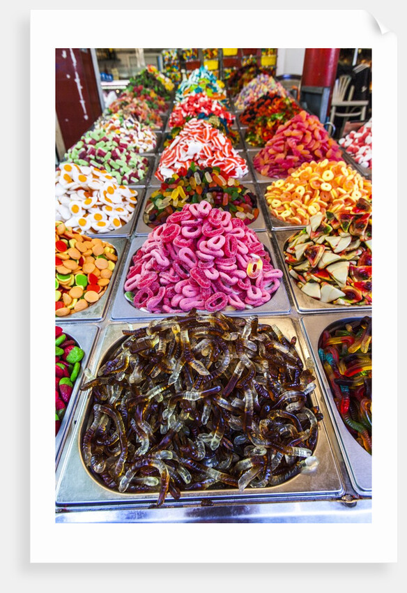 Assorted candies in Carmel Market by Anonymous