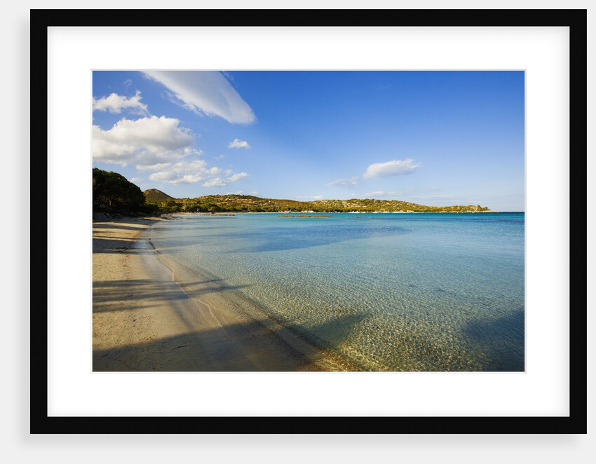 View of Santa Giulia bay, Corsica, France by Anonymous