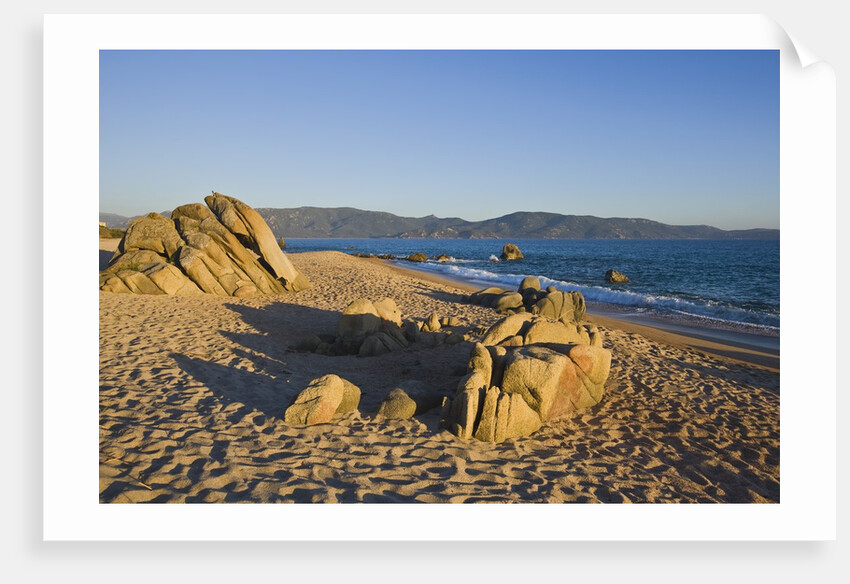Beach near Abbartello, Corsica, France by Anonymous
