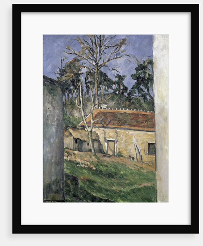 Cour de ferme (Farmyard) by Paul Cezanne